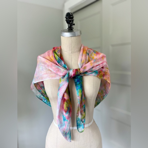 Tie Dyed Scarf - Picture 1 of 5